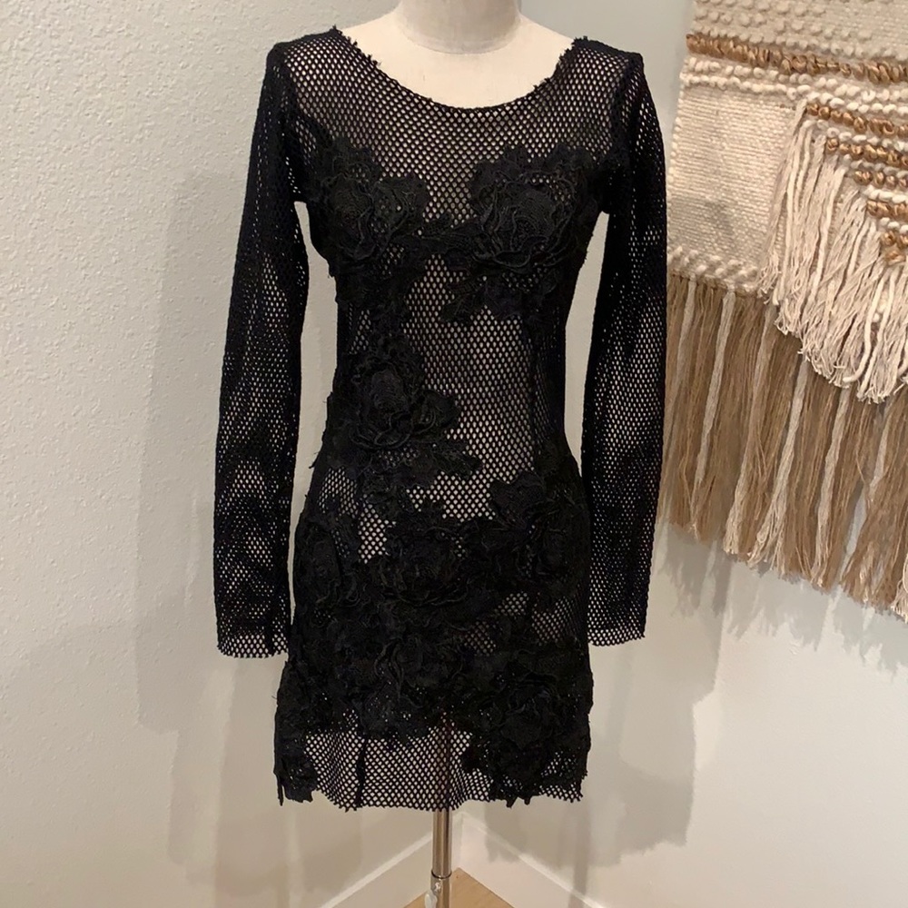 Indah Black Dress